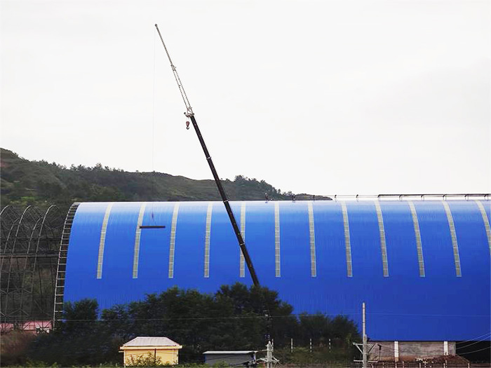 天门煤棚网架工程